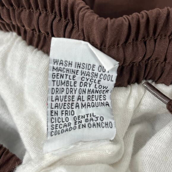 Vintage Janeve Brown White 2 Piece Long Sleeve Zip Up Track Suit Small - Picture 14 of 16